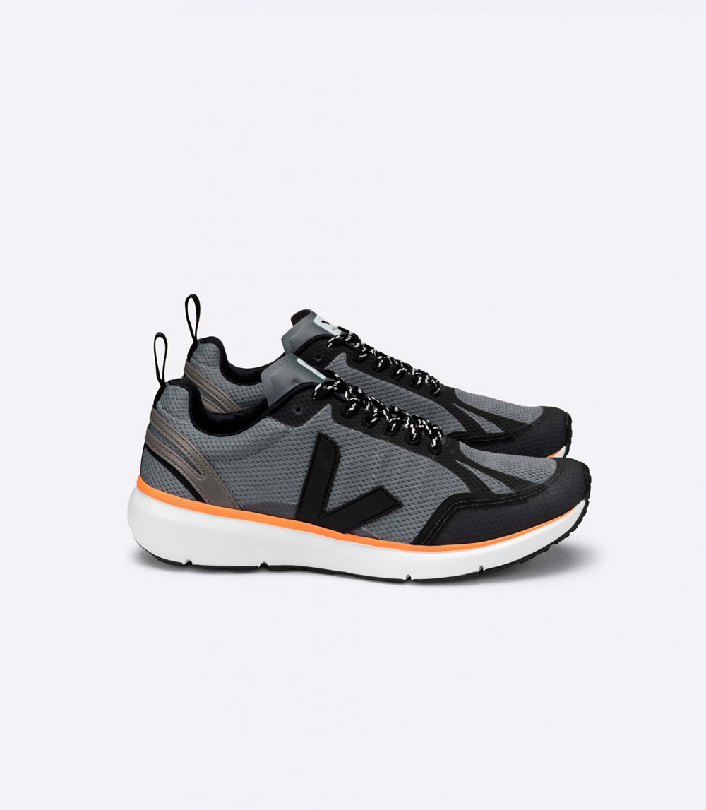 Veja Sneakers Dam - Condor 2 Alveomesh - Nigga/Grå/Orange - 783945-GWL